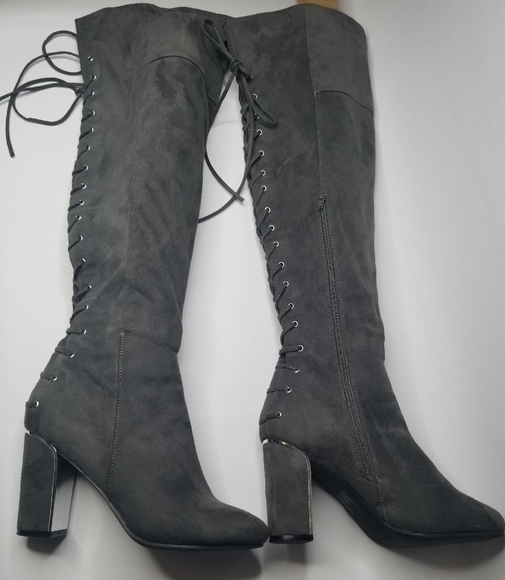 Over the knee BOOTS SEXY CONVERTABLE SHOES SIZE 9 - Picture 7 of 7